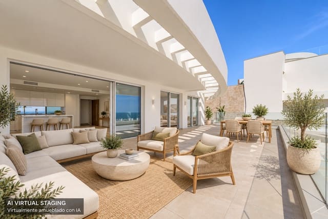 3 slaapkamer Appartement te koop in La Cala de Mijas, Mijas met zwembad garage - € 1.050.000 (Ref: 10135523)