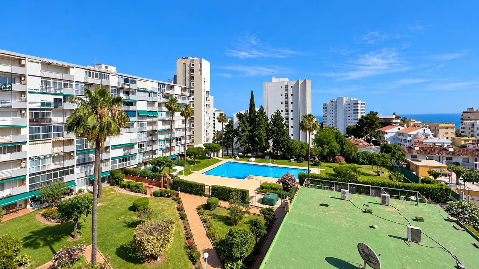 2 soveværelse Lejlighed til salg i Arroyo de la Miel med swimmingpool - € 295.000 (Ref: 10170416)