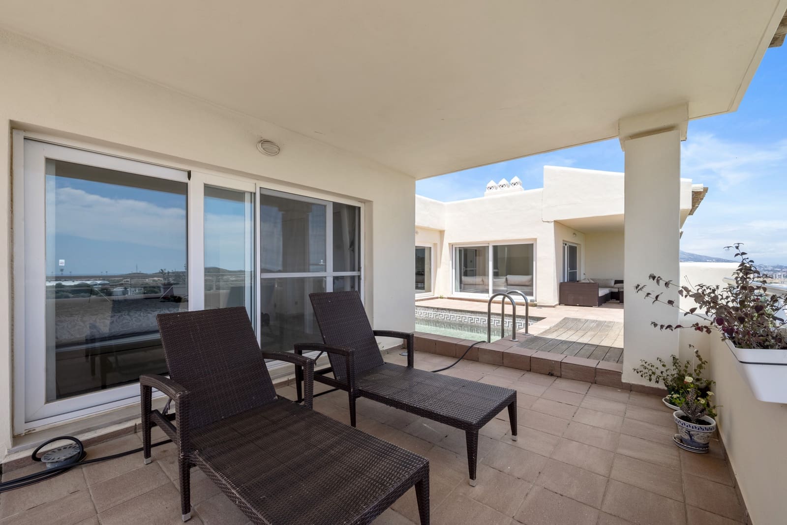 3 soverom Penthouse til salgs i Mijas Costa med svømmebasseng garasje - € 925 000 (Ref: 7919195)