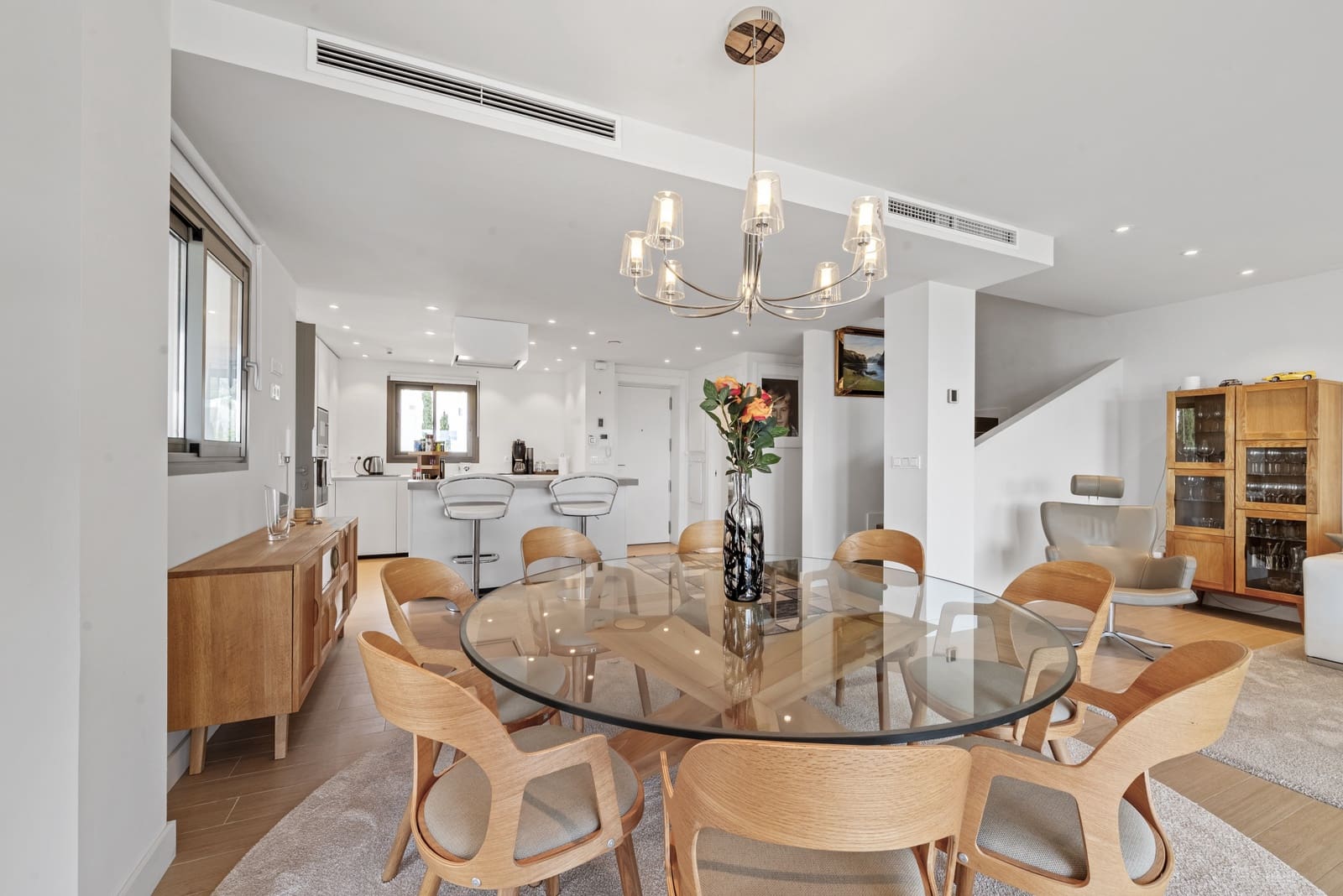 3 soveværelse Semi-Rækkehus til salg i Mijas Costa med swimmingpool garage - € 899.000 (Ref: 8934726)