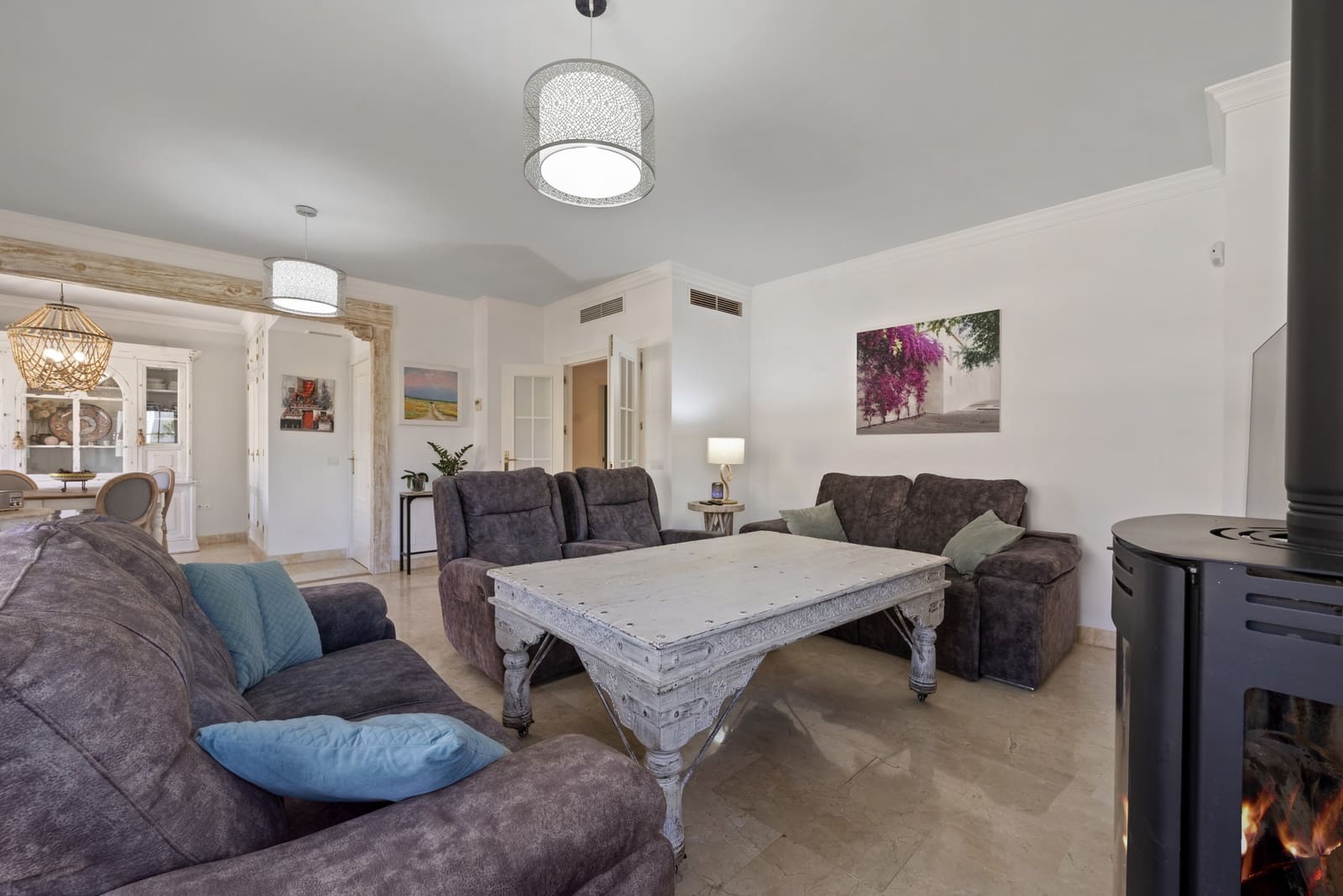 3 soveværelse Semi-Rækkehus til salg i Torrequebrada med swimmingpool garage - € 695.000 (Ref: 9026281)