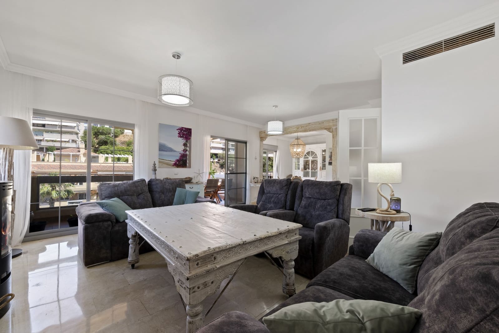 3 soveværelse Semi-Rækkehus til salg i Torrequebrada med swimmingpool garage - € 695.000 (Ref: 9026281)