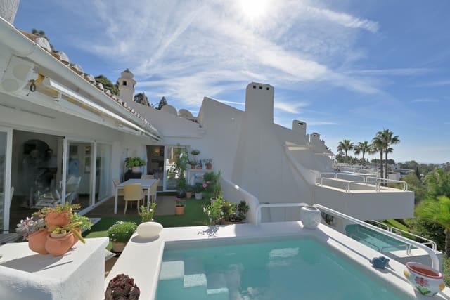 3 Zimmer Penthouse zu verkaufen in Calahonda, Mijas mit Pool - 599.000 € (Ref: 9340406)