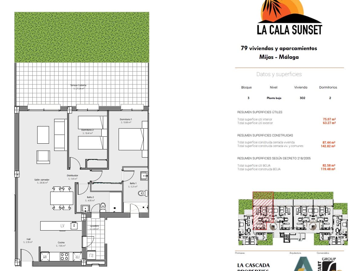 2 sypialnia Apartament na sprzedaż w La Cala de Mijas z basenem garażem - 349 000 € (Ref: 9719338)