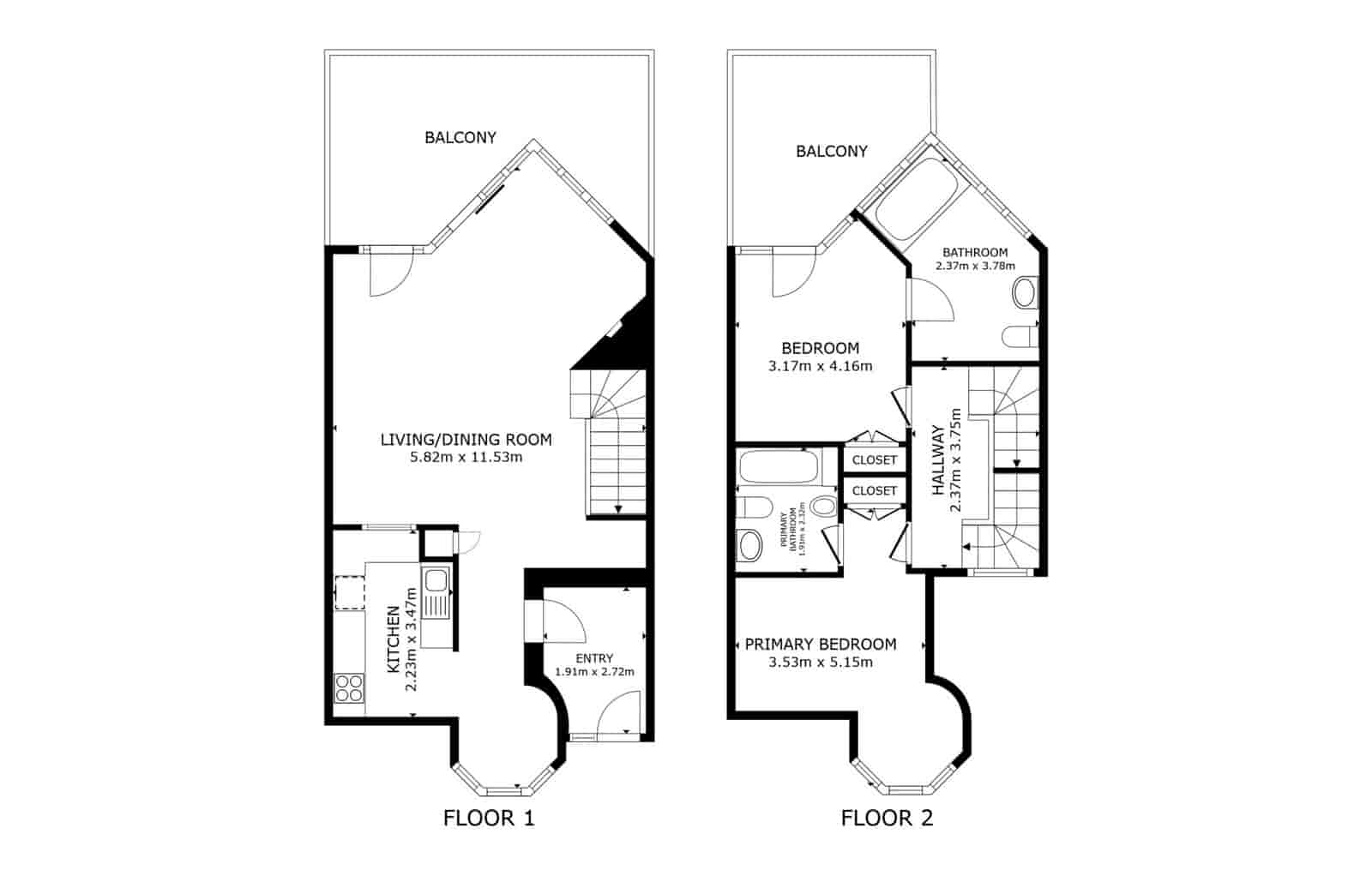 2 bedroom Townhouse for sale in Torrequebrada with pool garage - € 465,000 (Ref: 9898609)