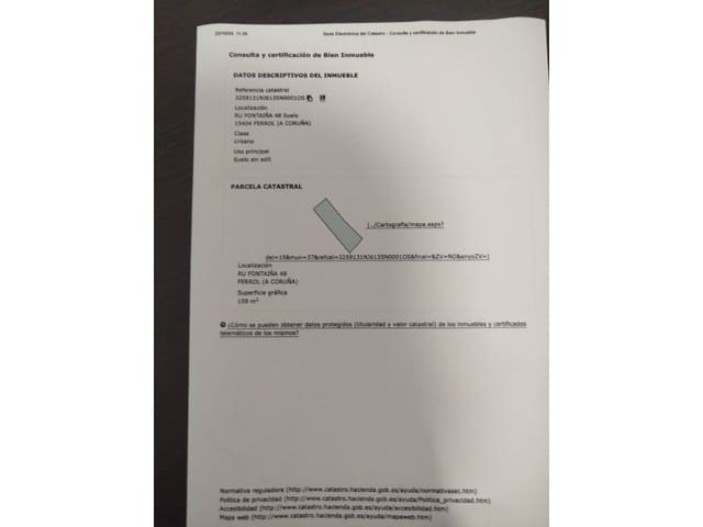 Building Plot for sale in Ferrol - € 245,000 (Ref: 8597586)