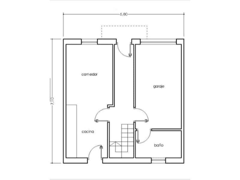 4 quarto Moradia Geminada para venda em A Pobra do Caraminal com garagem - 195 100 € (Ref: 9701486)