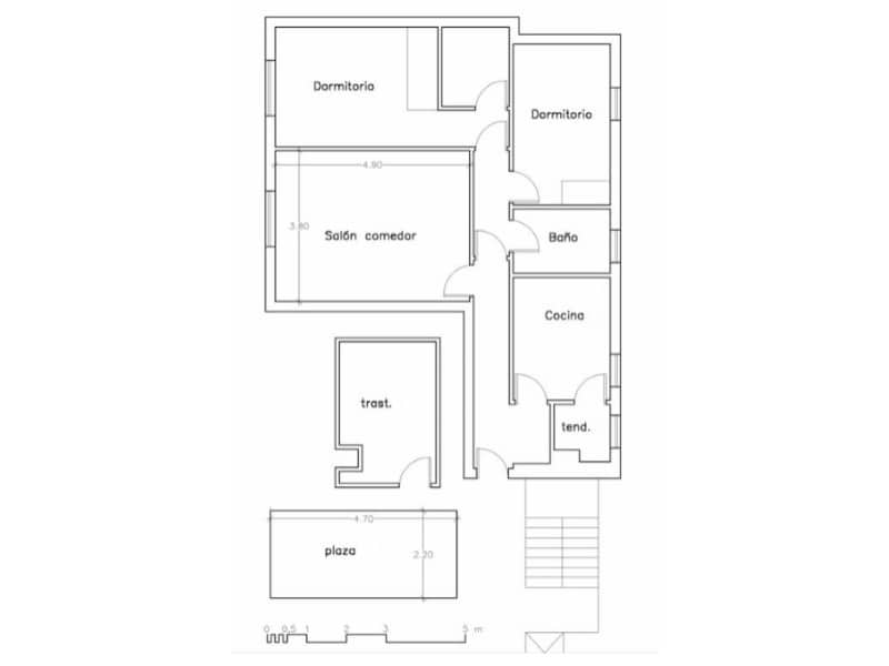 2 soveværelse Lejlighed til salg i A Coruna by med garage - € 260.000 (Ref: 9701487)