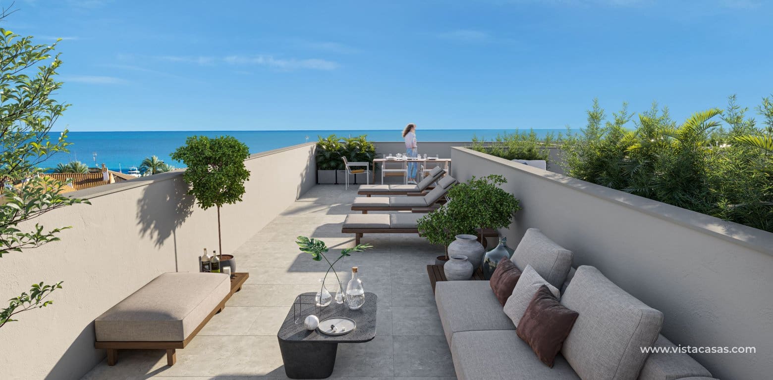 2 sypialnia Apartament na sprzedaż w Los Alcazares z basenem garażem - 425 000 € (Ref: 10016537)