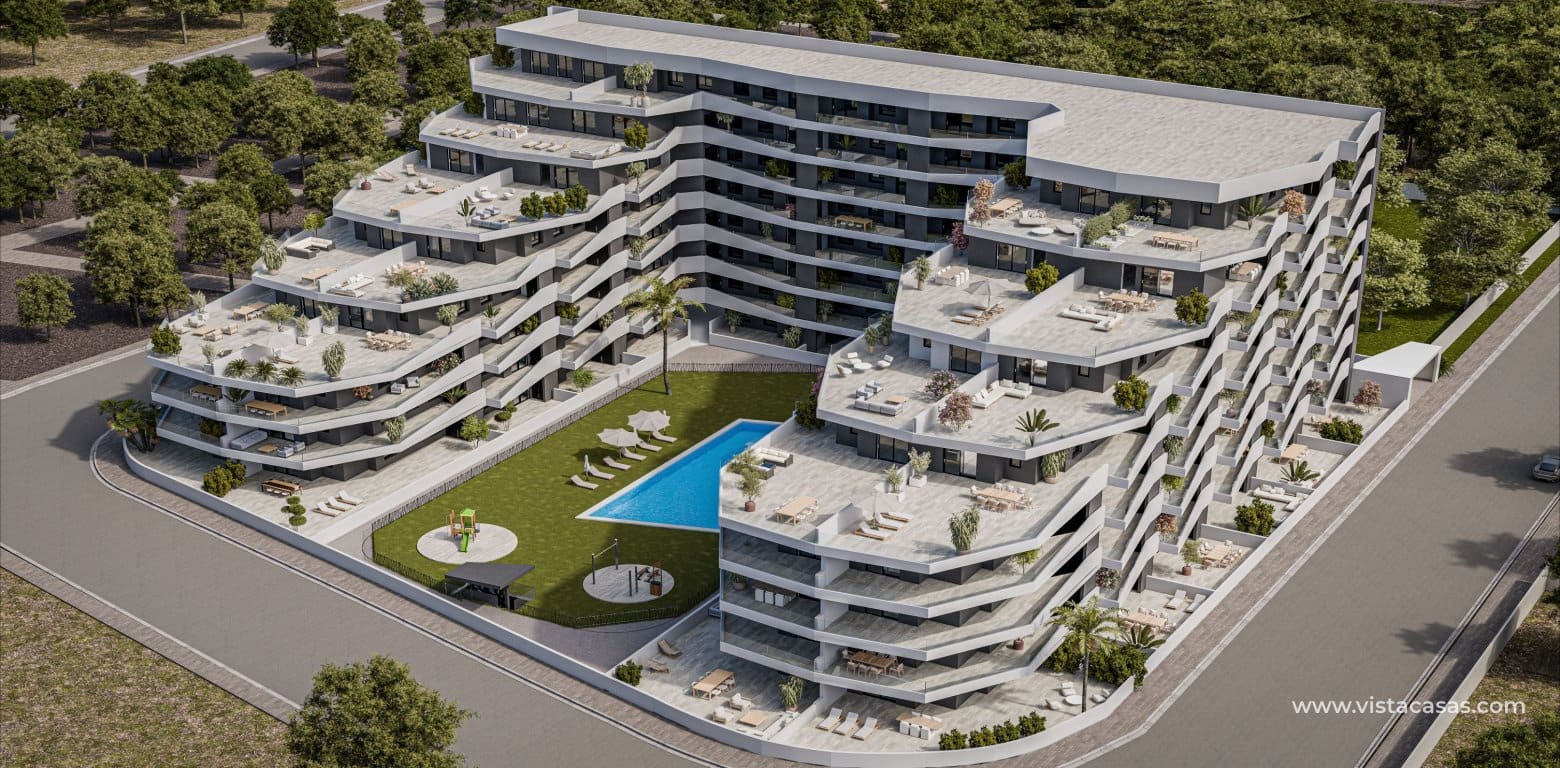 2 bedroom Apartment for sale in San Miguel de Salinas with pool - € 194,900 (Ref: 10148017)