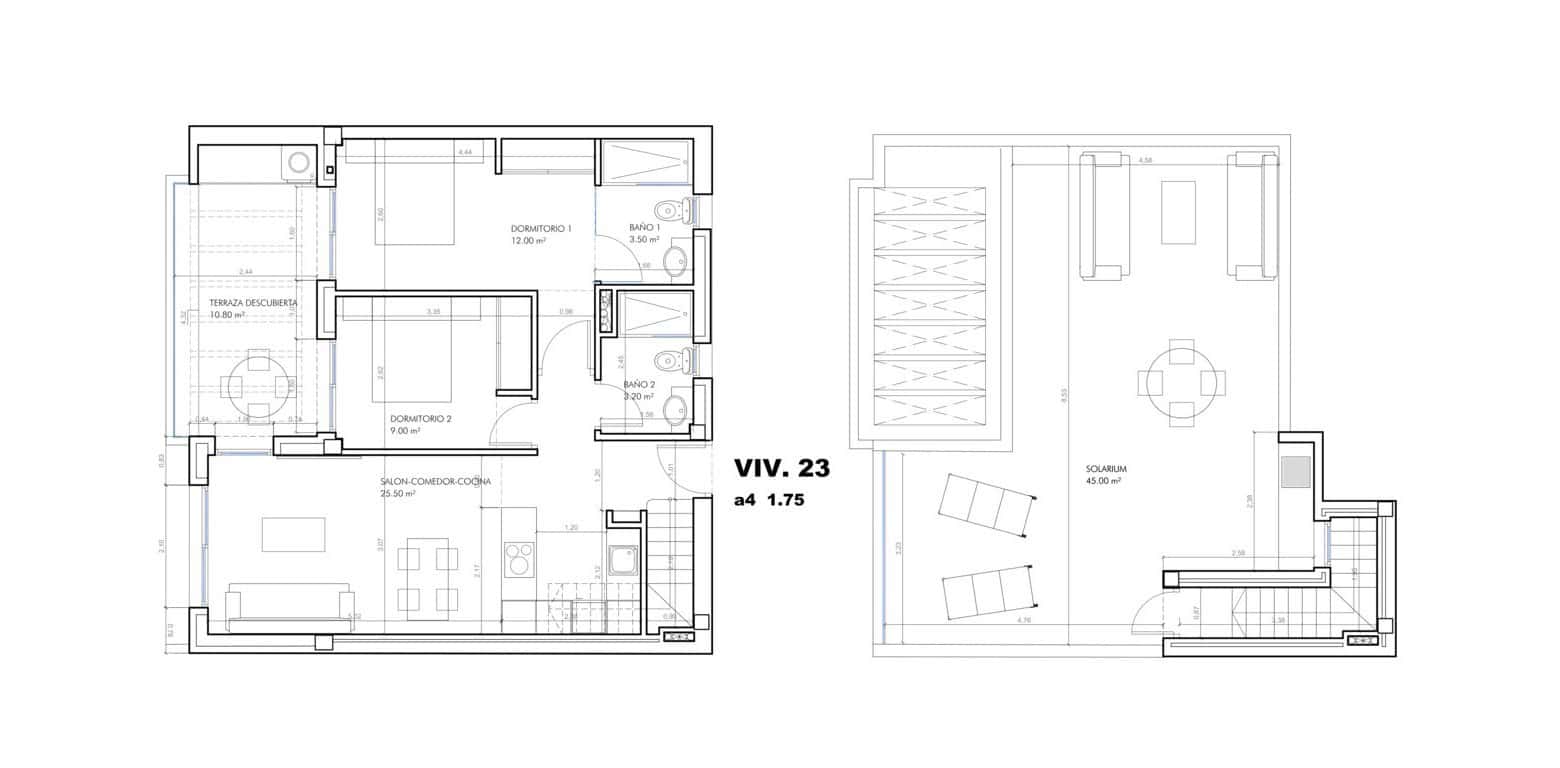 2 sypialnia Apartament na sprzedaż w Villamartin - 329 995 € (Ref: 8980435)