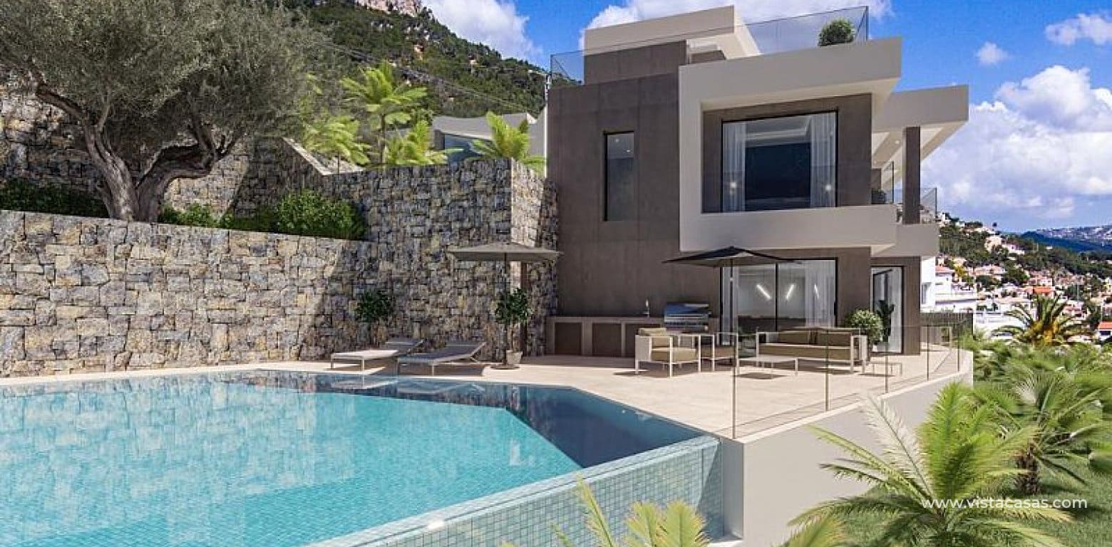 4 makuuhuone Huvila myytävänä paikassa Calpe / Calp - 1 850 000 € (Ref: 9289377)