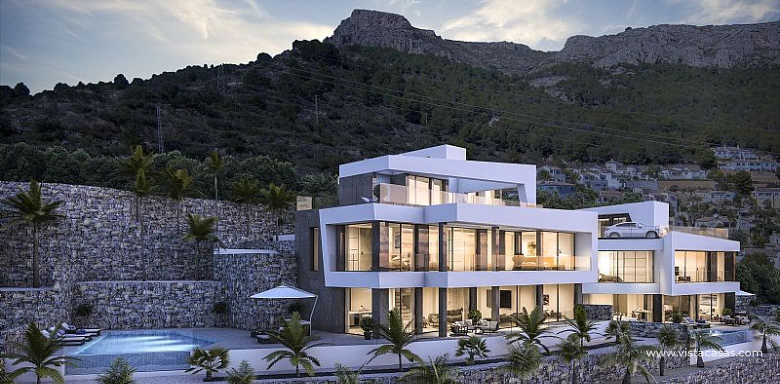 4 makuuhuone Huvila myytävänä paikassa Calpe / Calp - 1 850 000 € (Ref: 9289377)