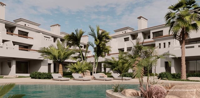 2 chambre Appartement à vendre à Las Lomas de Rame - Bahía Bella, Los Alcázares - 399 900 € (Ref: 9301262)