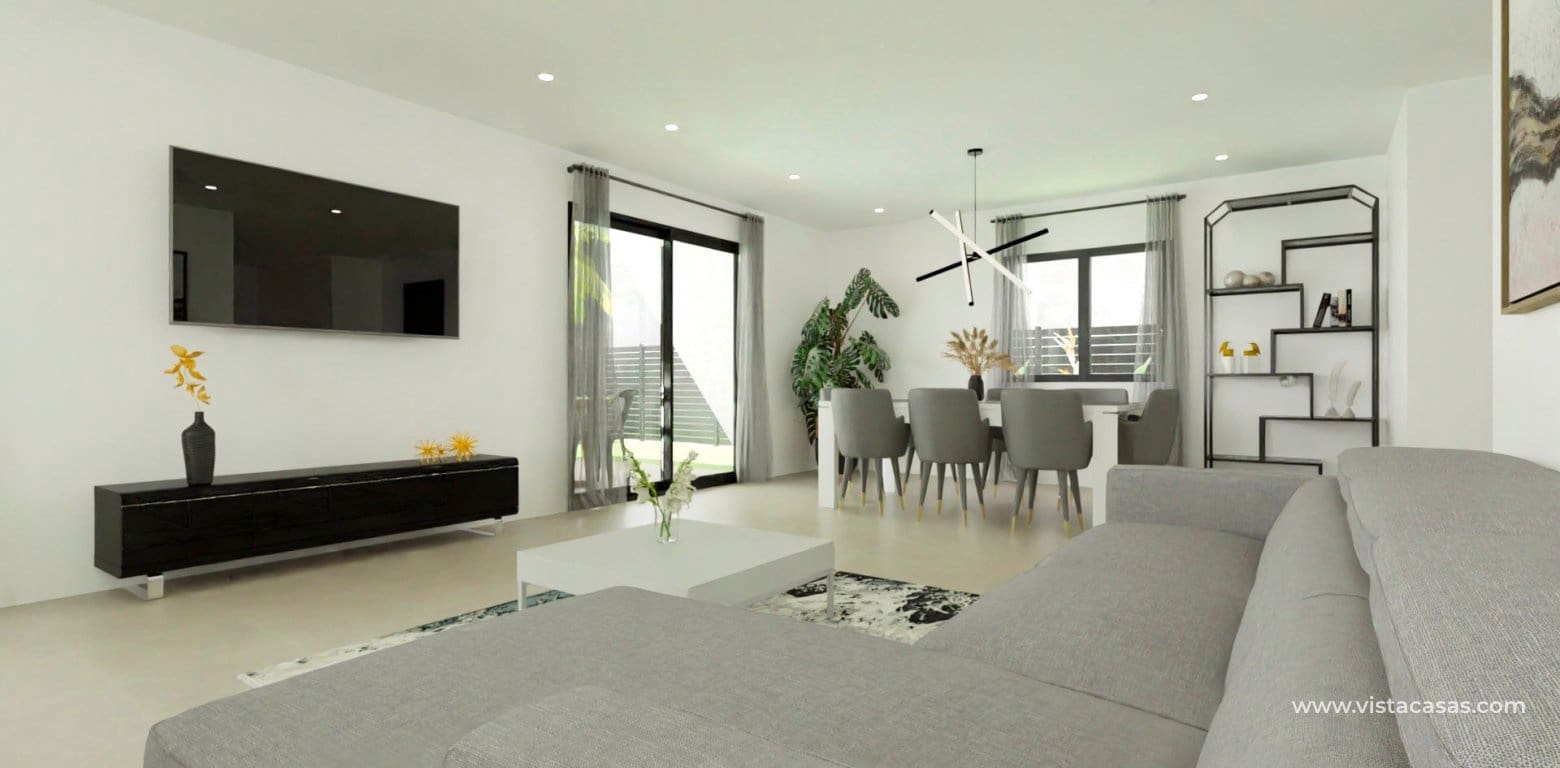 3 makuuhuone Huvila myytävänä paikassa Monforte del Cid - 451 900 € (Ref: 9311954)