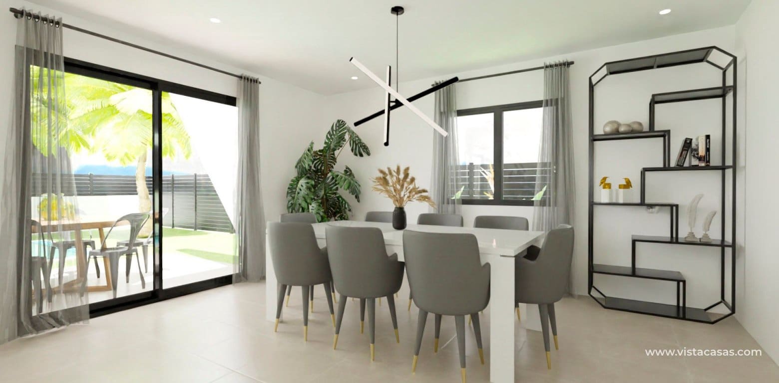 3 makuuhuone Huvila myytävänä paikassa Monforte del Cid - 451 900 € (Ref: 9311954)