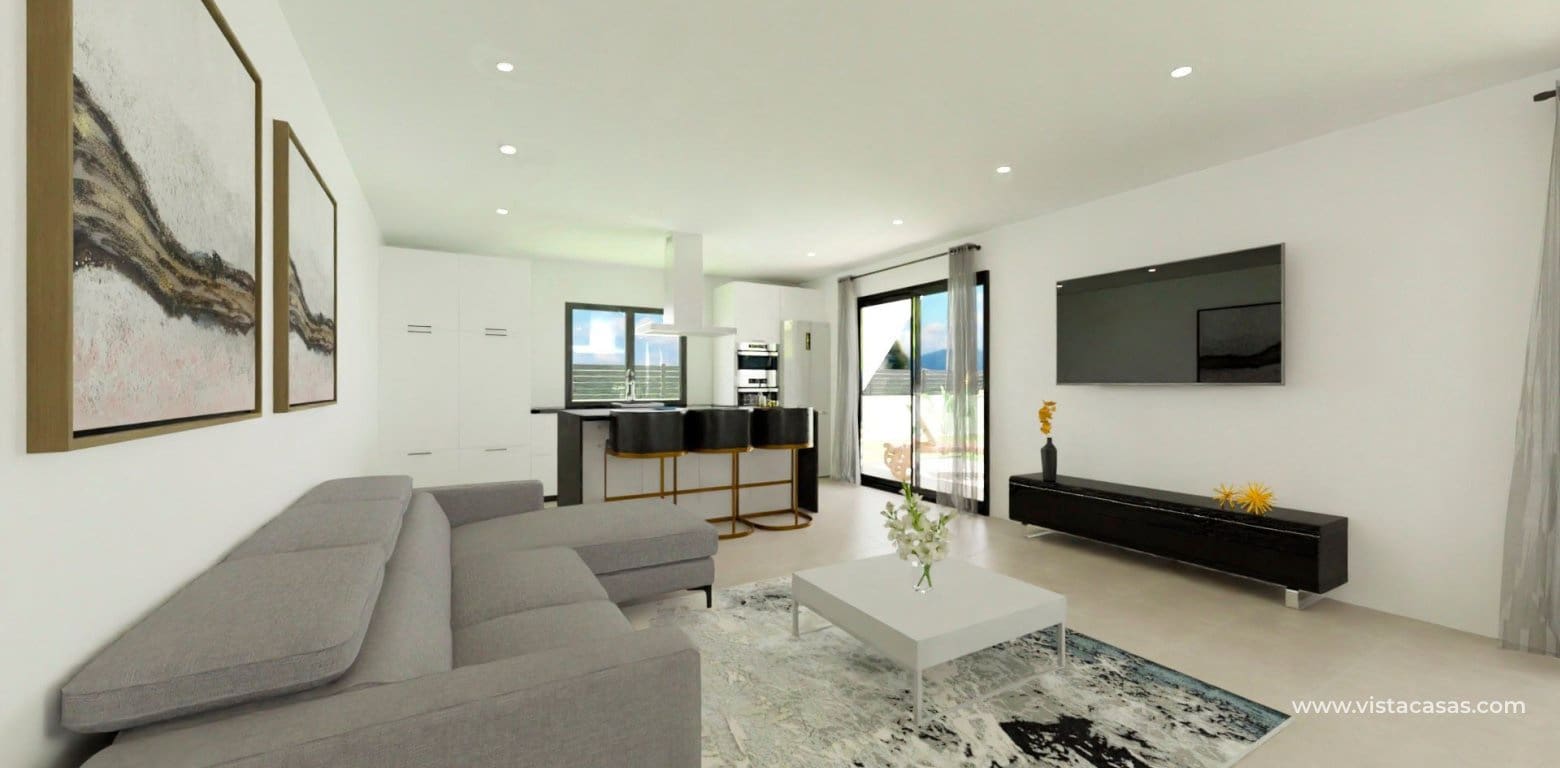 3 makuuhuone Huvila myytävänä paikassa Monforte del Cid - 451 900 € (Ref: 9311954)