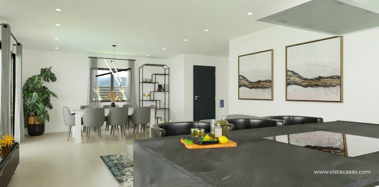 3 makuuhuone Huvila myytävänä paikassa Monforte del Cid - 451 900 € (Ref: 9311954)