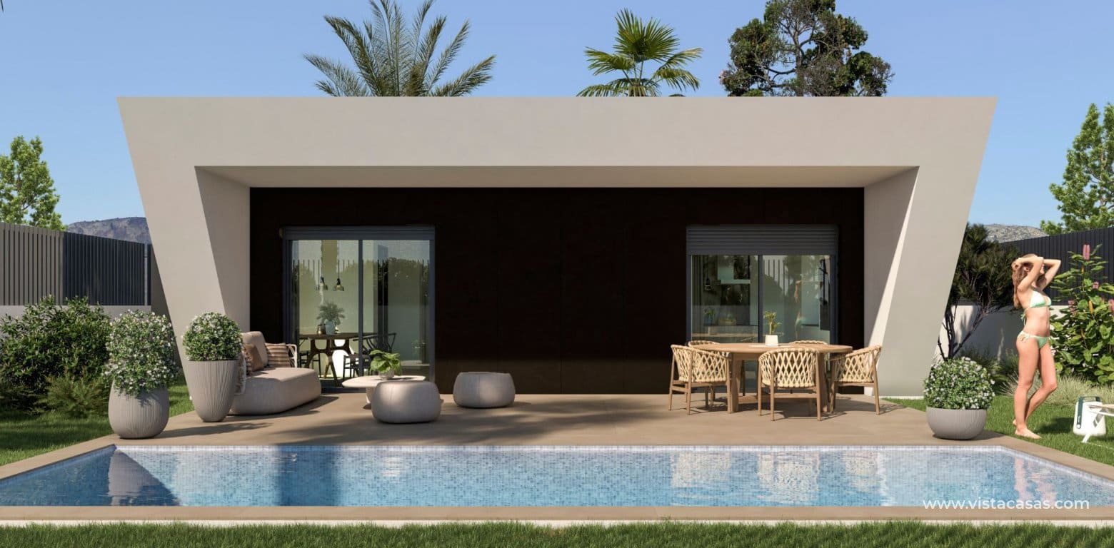 3 makuuhuone Huvila myytävänä paikassa Monforte del Cid - 451 900 € (Ref: 9311954)