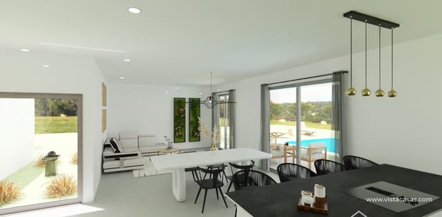 3 makuuhuone Huvila myytävänä paikassa Monforte del Cid - 451 900 € (Ref: 9311954)