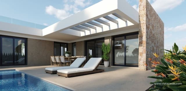 3 makuuhuone Huvila myytävänä paikassa Hacienda del Alamo, Fuente Alamo de Murcia - 344 900 € (Ref: 9420046)