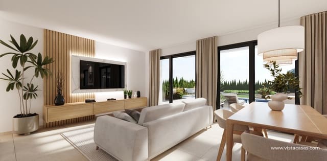 3 makuuhuone Huvila myytävänä paikassa Hacienda del Alamo, Fuente Alamo de Murcia - 344 900 € (Ref: 9420046)