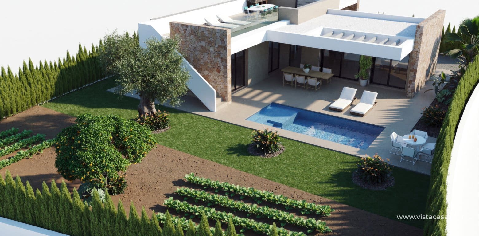 3 makuuhuone Huvila myytävänä paikassa Hacienda del Alamo - 344 900 € (Ref: 9420046)