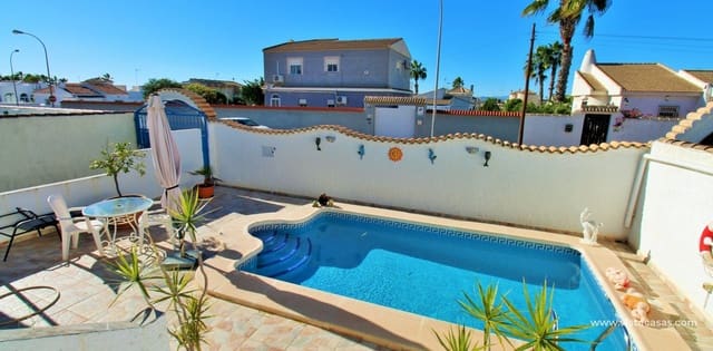 2 bedroom Villa for sale in El Chaparral, Torrevieja with pool - € 279,000 (Ref: 9424165)