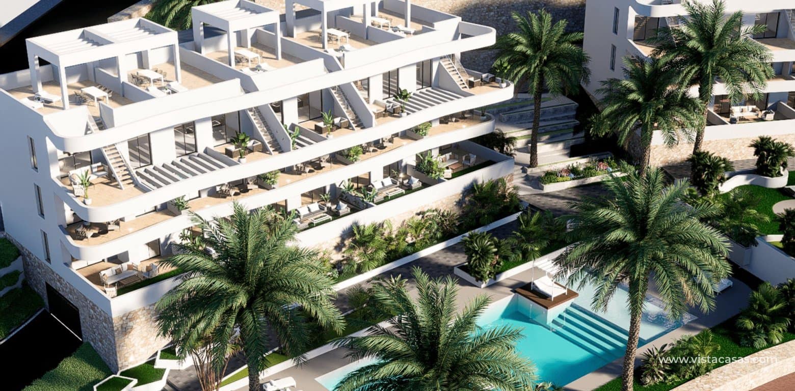 2 soveværelse Lejlighed til salg i Finestrat - € 319.900 (Ref: 9656734)