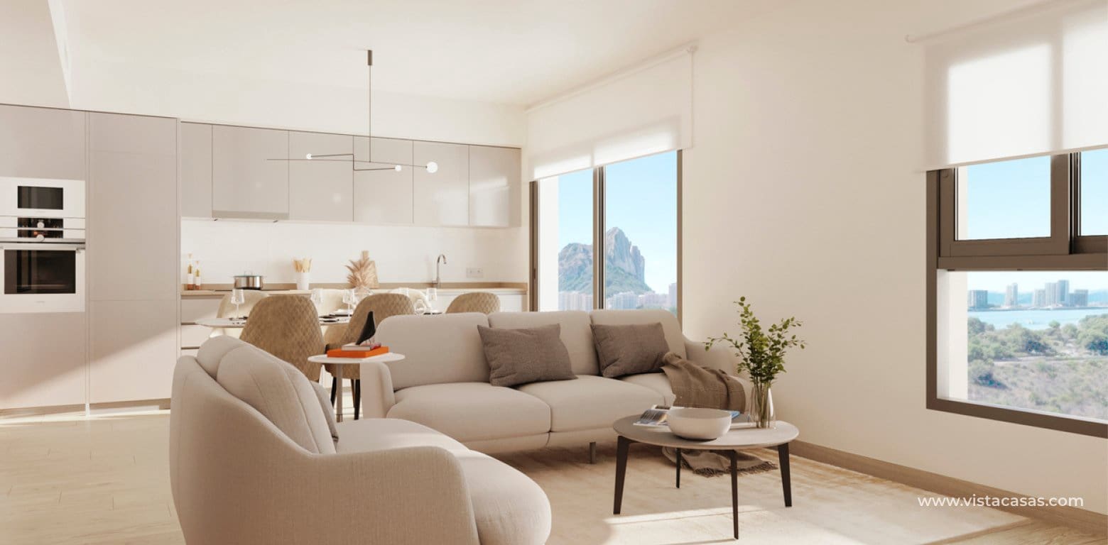 2 Zimmer Apartment zu verkaufen in Calpe / Calp - 400.000 € (Ref: 9934938)