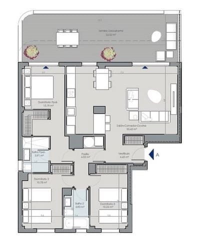 3 camera da letto Appartamento in vendita in Estepona con piscina - 397.000 € (Rif: 7538726)