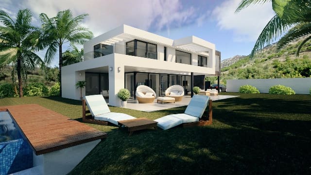 4 sovrum Villa till salu i Mijas pueblo, Mijas med pool - 725 000 € (Ref: 7543772)