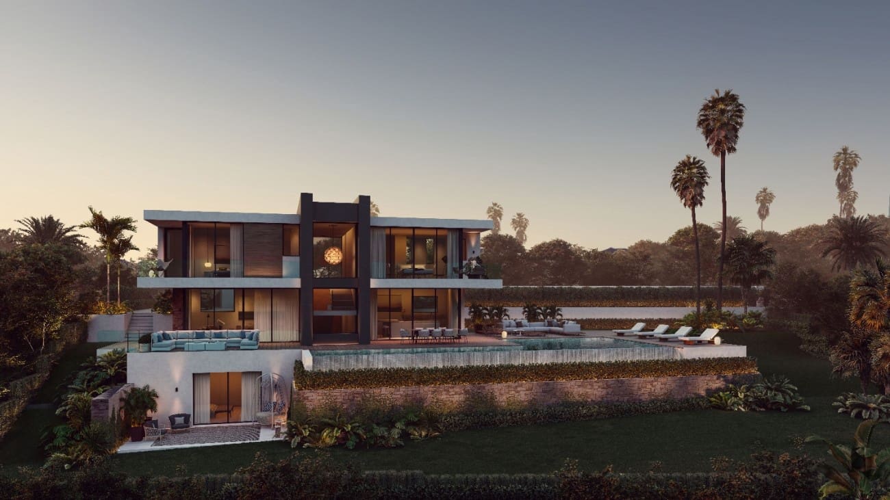 4 sypialnia Willa na sprzedaż w Manilva z basenem - 1 000 000 € (Ref: 7543814)