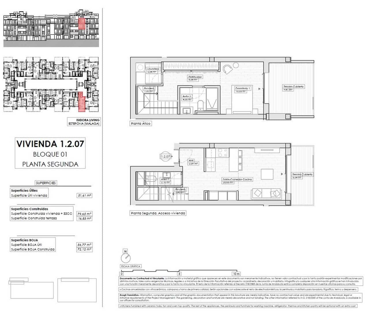 Apartamento de 2 habitaciones en Estepona en venta con piscina - 759.650 € (Ref: 7552401)