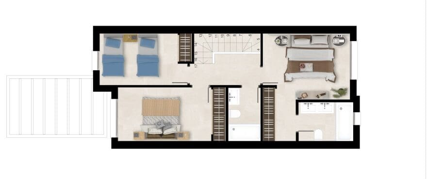 Casa de 3 habitaciones en Estepona en venta con piscina - 340.000 € (Ref: 7941077)