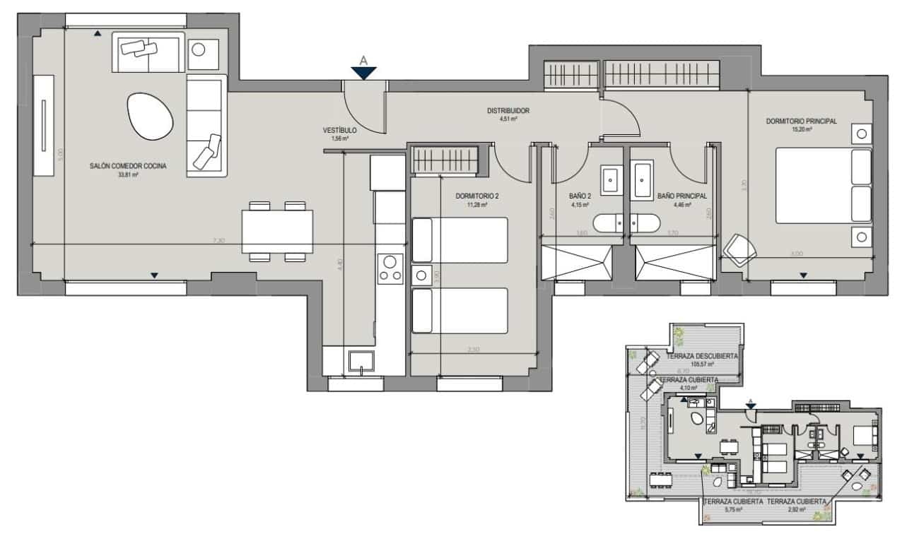 3 camera da letto Appartamento in vendita in Manilva con piscina - 392.000 € (Rif: 7941078)