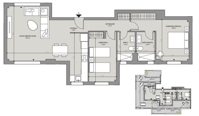 3 camera da letto Appartamento in vendita in Manilva Pueblo, Manilva con piscina - 392.000 € (Rif: 7941078)