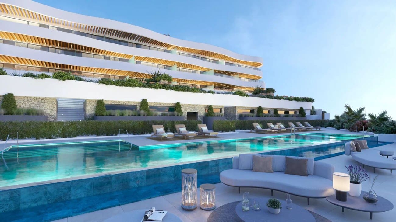 2 Zimmer Apartment zu verkaufen in Mijas mit Pool - 578.000 € (Ref: 7941083)