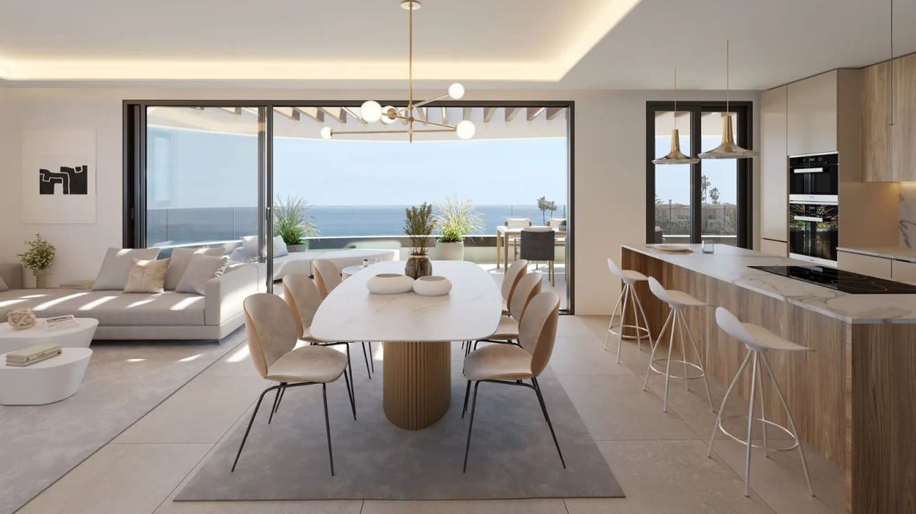 3 chambre Appartement à vendre à Mijas avec piscine - 1 460 000 € (Ref: 7941085)