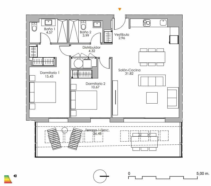 3 bedroom Apartment for sale in Estepona with pool - € 660,000 (Ref: 7941089)