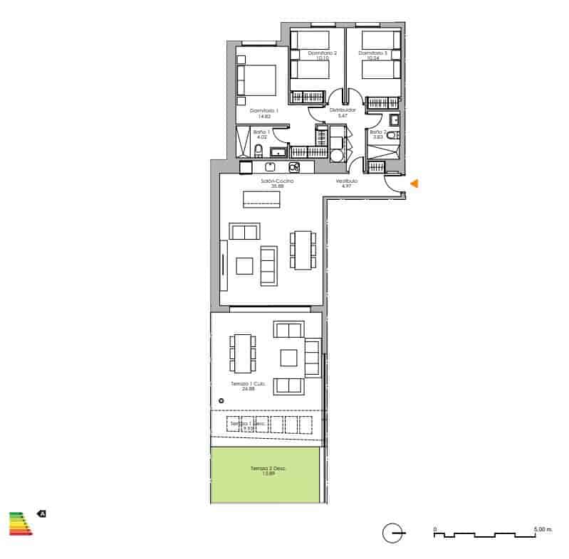 3 bedroom Apartment for sale in Estepona with pool - € 660,000 (Ref: 7941089)