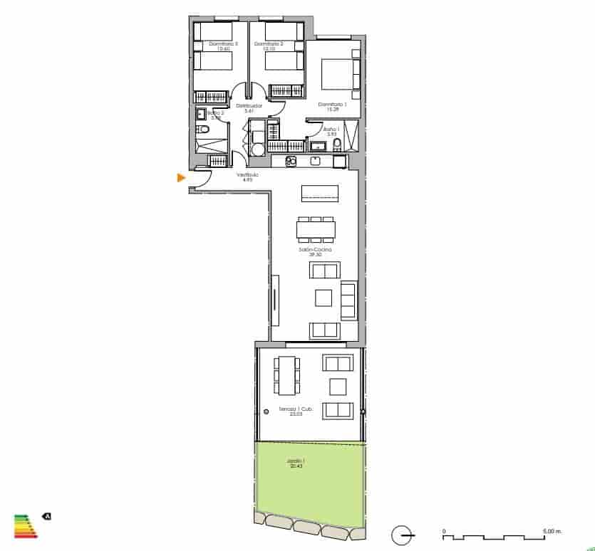 3 bedroom Apartment for sale in Estepona with pool - € 401,000 (Ref: 7941090)