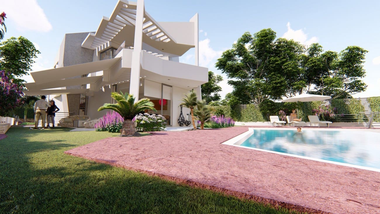 4 sovrum Villa till salu i Estepona med pool - 1 200 000 € (Ref: 8083206)