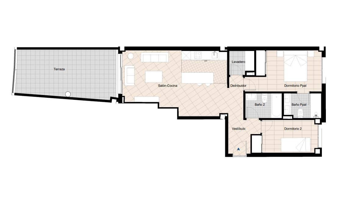 2 camera da letto Appartamento in vendita in Manilva con piscina - 252.000 € (Rif: 8102301)