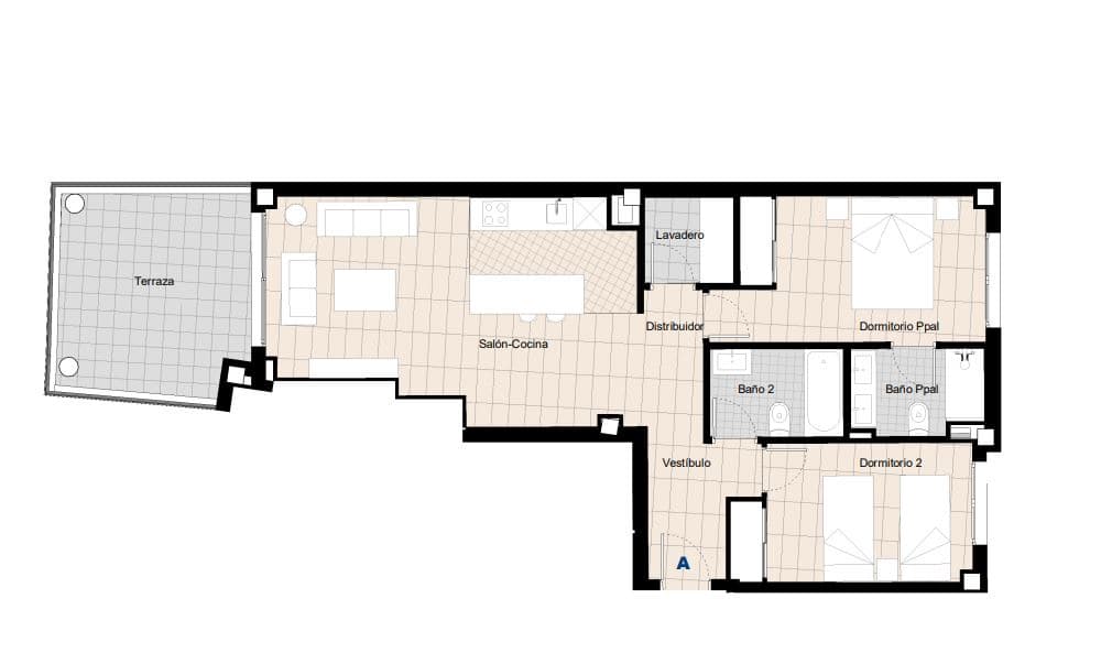 2 camera da letto Appartamento in vendita in Manilva con piscina - 252.000 € (Rif: 8102301)