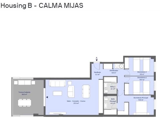 2 bedroom Apartment for sale in Mijas pueblo, Mijas with pool - € 478,000 (Ref: 8102305)