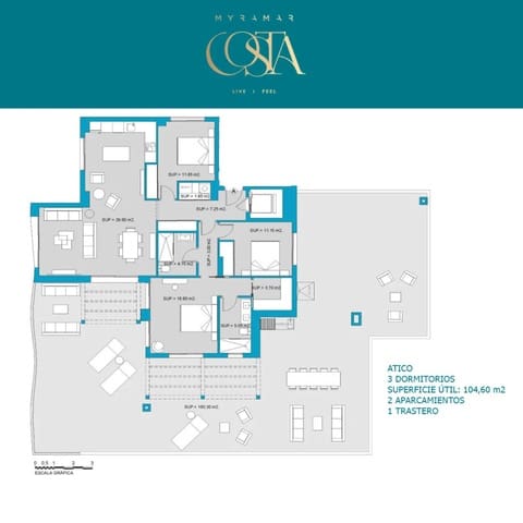 2 quarto Apartamento para venda em Mijas pueblo, Mijas com piscina - 360 000 € (Ref: 8102306)