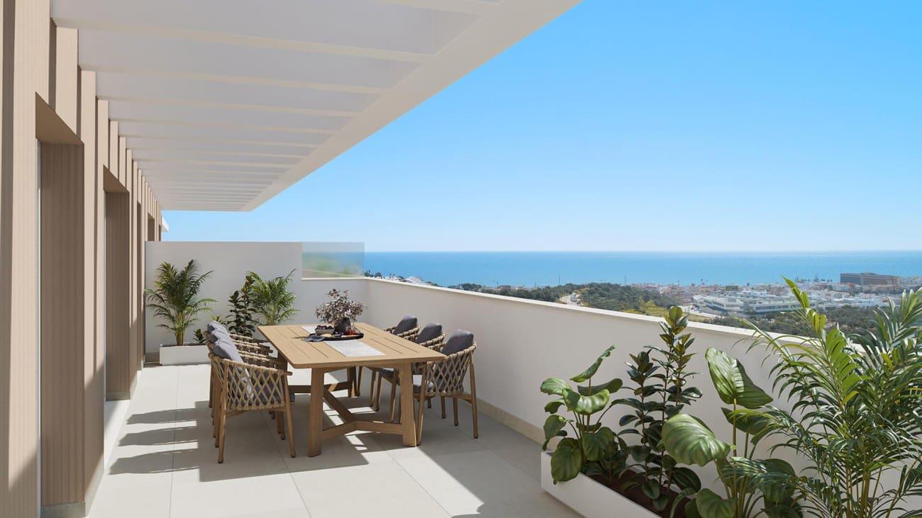 3 Zimmer Apartment zu verkaufen in Mijas mit Pool - 478.000 € (Ref: 8102308)