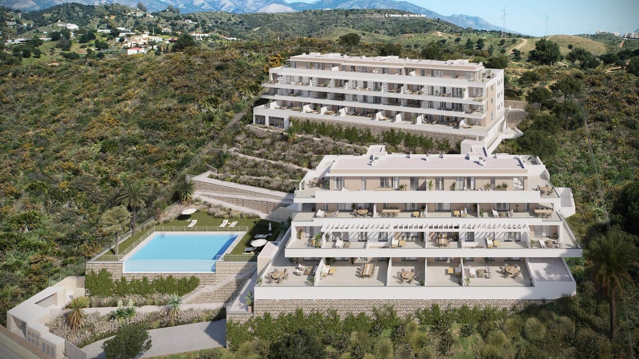 3 Zimmer Apartment zu verkaufen in Mijas mit Pool - 478.000 € (Ref: 8102308)