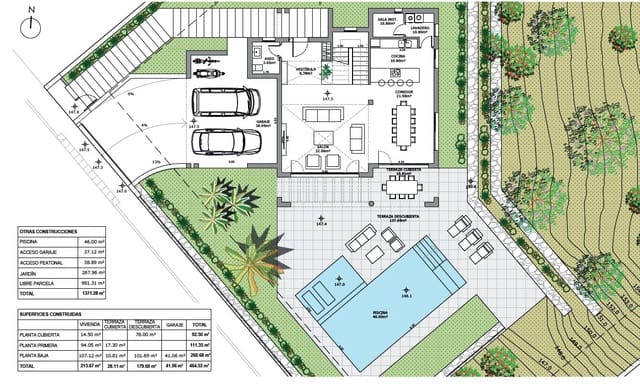 3 sypialnia Willa na sprzedaż w Mijas pueblo, Mijas z basenem - 970 000 € (Ref: 8102319)